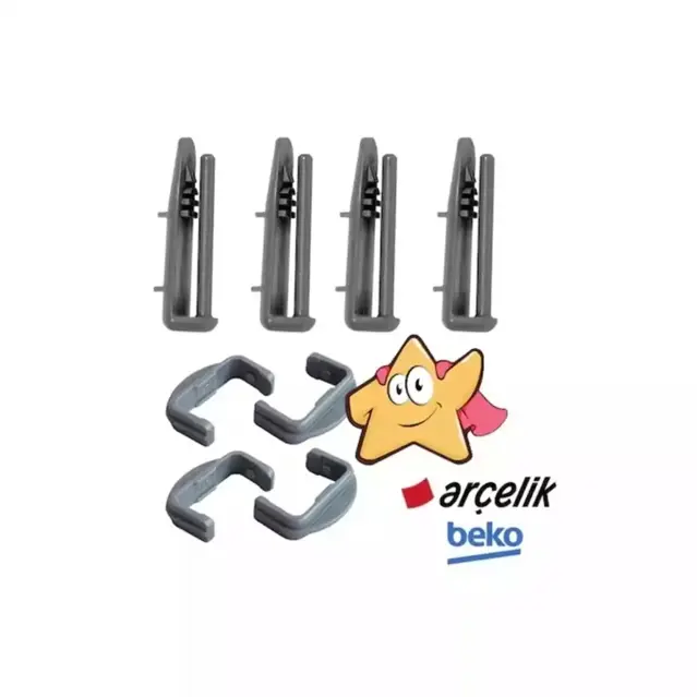 Beko DIN5829 Ön-Arka Ray Tutucu / Kapağı