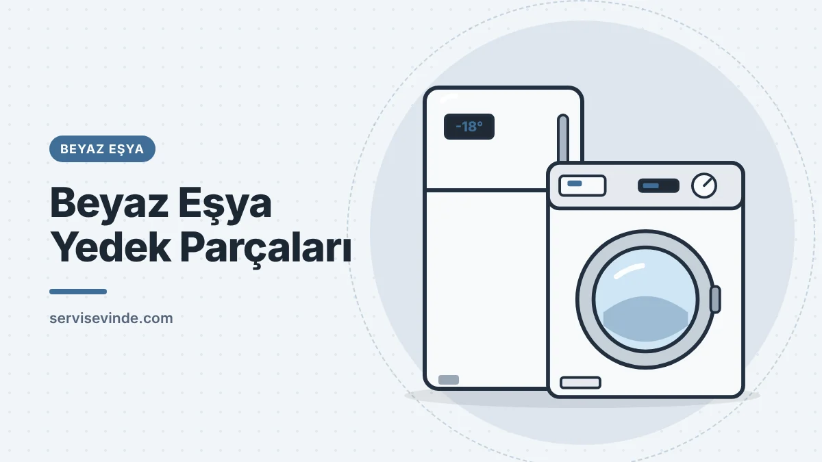 Çamaşır makinesi, buzdolabı ve fırın için beyaz eşya yedek parçaları