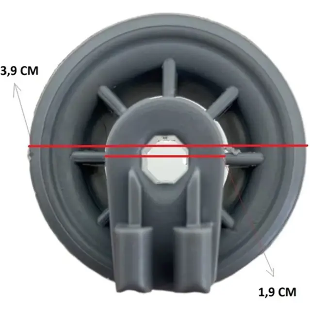 Bosch SBI69T05EU Gri Bulaşık Makinesi Alt Sepet Tekerleği