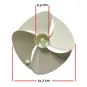 Bosch Buzdolabı Fan Motoru Pervanesi - 12023918