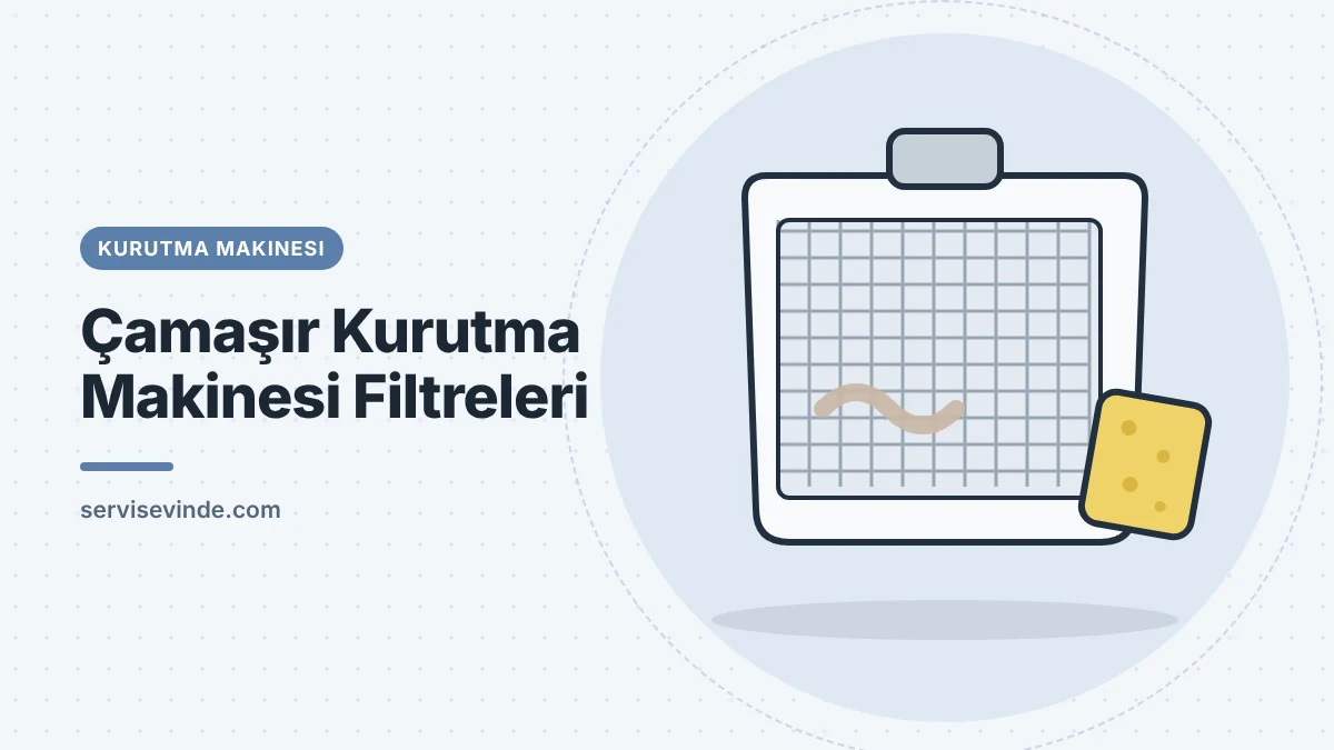 Çamaşır kurutma makinesi tüy filtresi ve sünger filtre yedek parçası