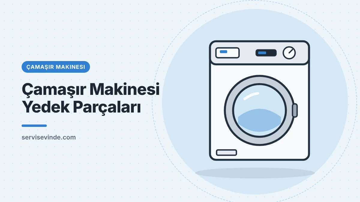 Çamaşır makinesi pompası, amortisörü, rezistansı ve kapı kilidi yedek parçaları