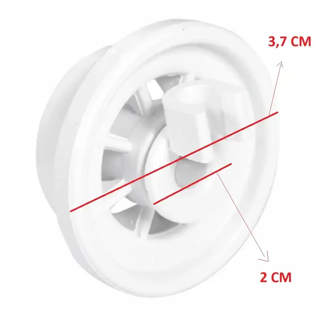 Siemens SE24E860TR Beyaz Bulaşık Makinesi Sepet Tekerleği