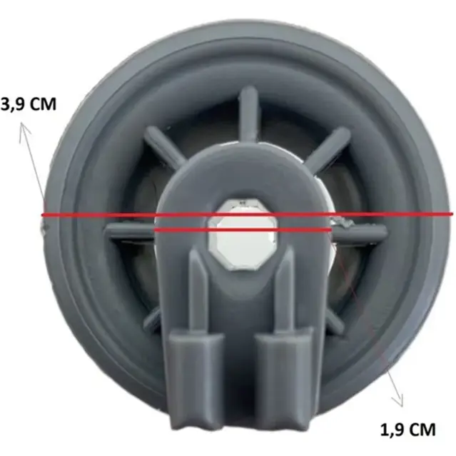 Siemens SN24D230TR Gri Bulaşık Makinesi Alt Sepet Tekerleği