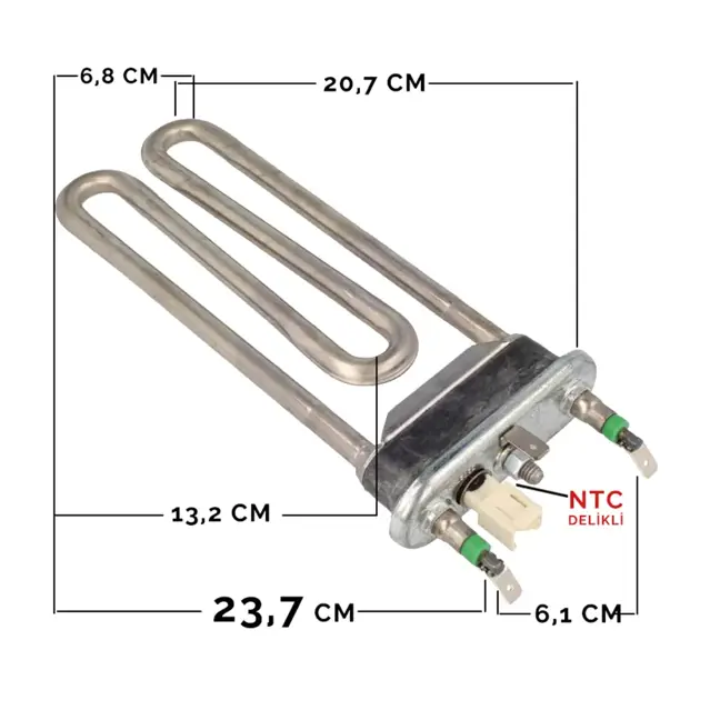 Siemens WM6YH791 Çamaşır Makinesi Termikli Rezistans Artiko