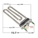 Siemens WMN16T3471 Çamaşır Makinesi Termikli Rezistans Artiko