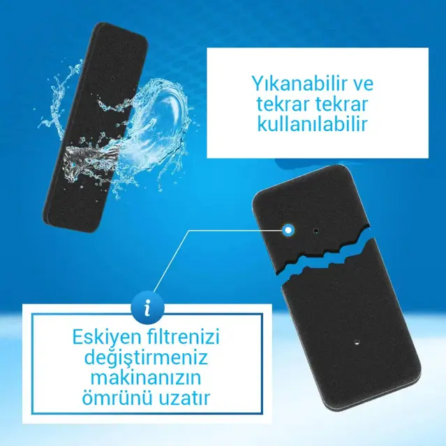 Vestel Eko8711TL Çamaşır Kurutma Makinesi Süngeri