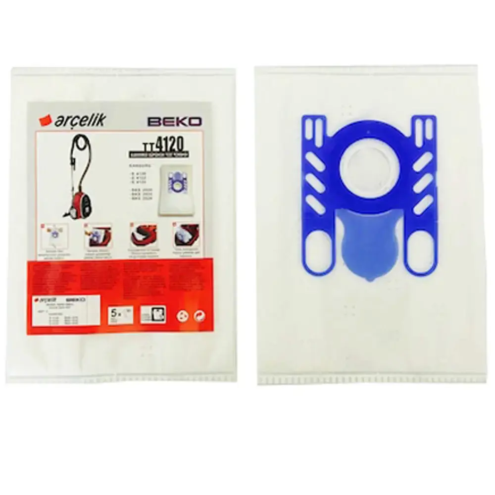 Arçelik S 4910 Tornado Silence Sentetik Toz Torbası Orjinal Orjinal