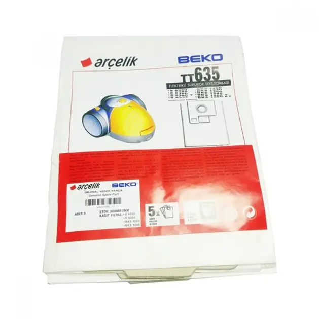 Arçelik Tt635 Kağıt Toz Torbası