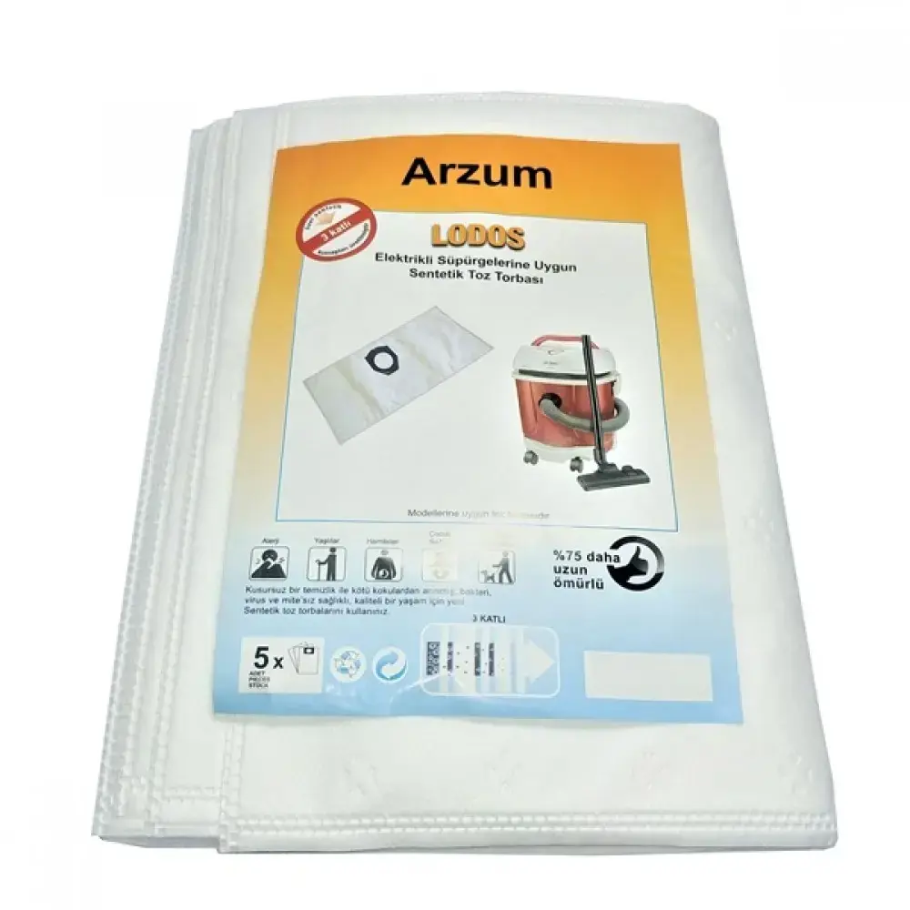 Arzum AR 481 Lodos Sentetik Toz Torbası