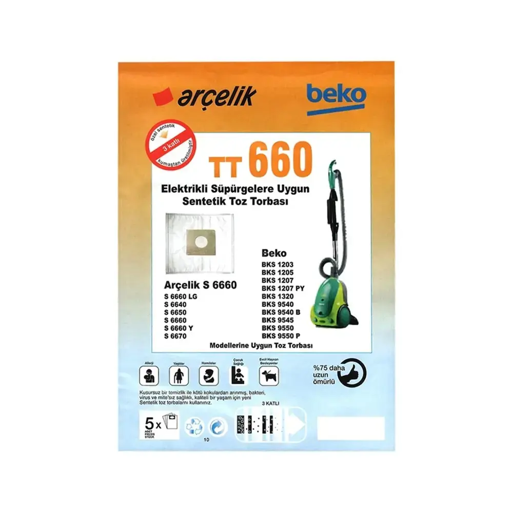 Beko BKS 9545 Toz Torbası