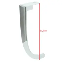 Beko D18450SM Beyaz ve Gri Buzdolabı Alt Kapak Kolu Muadil