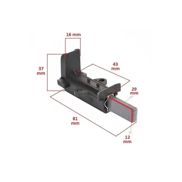 Beko WMA10W Çamaşır Makinesi Motor Kömürü