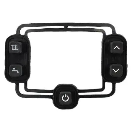 Bosch Buderus Tuş Buton Seti Siyah Petek 4+1