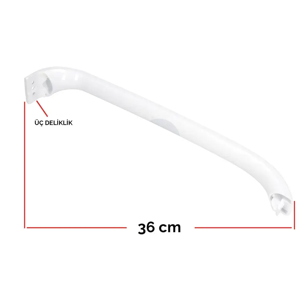 Bosch KSU49622NE Beyaz Buzdolabı Kapak Kolu