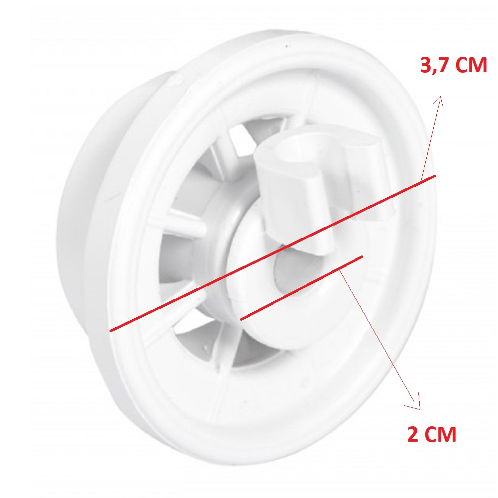 Bosch SGS4552 Beyaz Bulaşık Makinesi Sepet Tekerleği