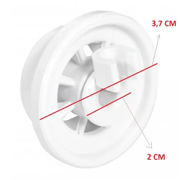 Bosch SGS53E72EU Beyaz Bulaşık Makinesi Sepet Tekerleği