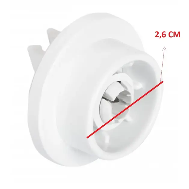 Bosch SGS53E72EU Beyaz Bulaşık Makinesi Sepet Tekerleği