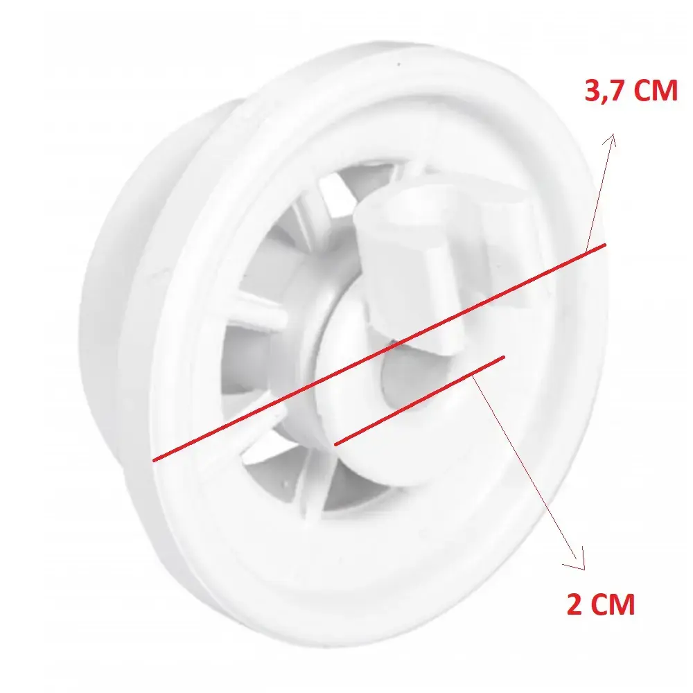 Bosch SGS5682EU Beyaz Bulaşık Makinesi Sepet Tekerleği