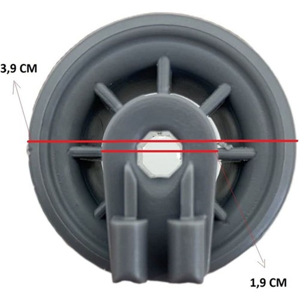 Bosch SMV46AX01E Gri Bulaşık Makinesi Alt Sepet Tekerleği