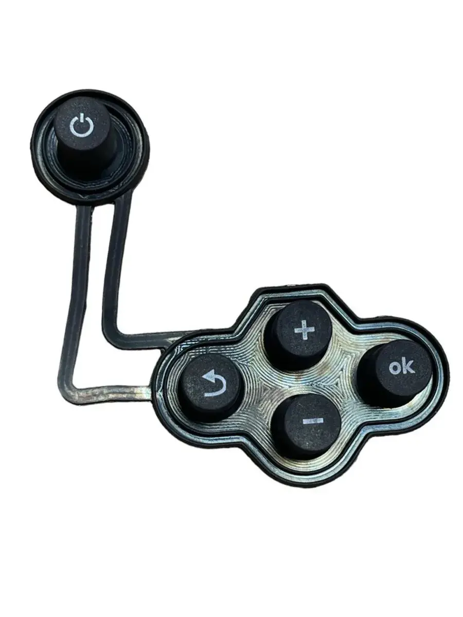Bosch Uyumlu Buderus Tuş Buton Seti Ok Siyah 4+1