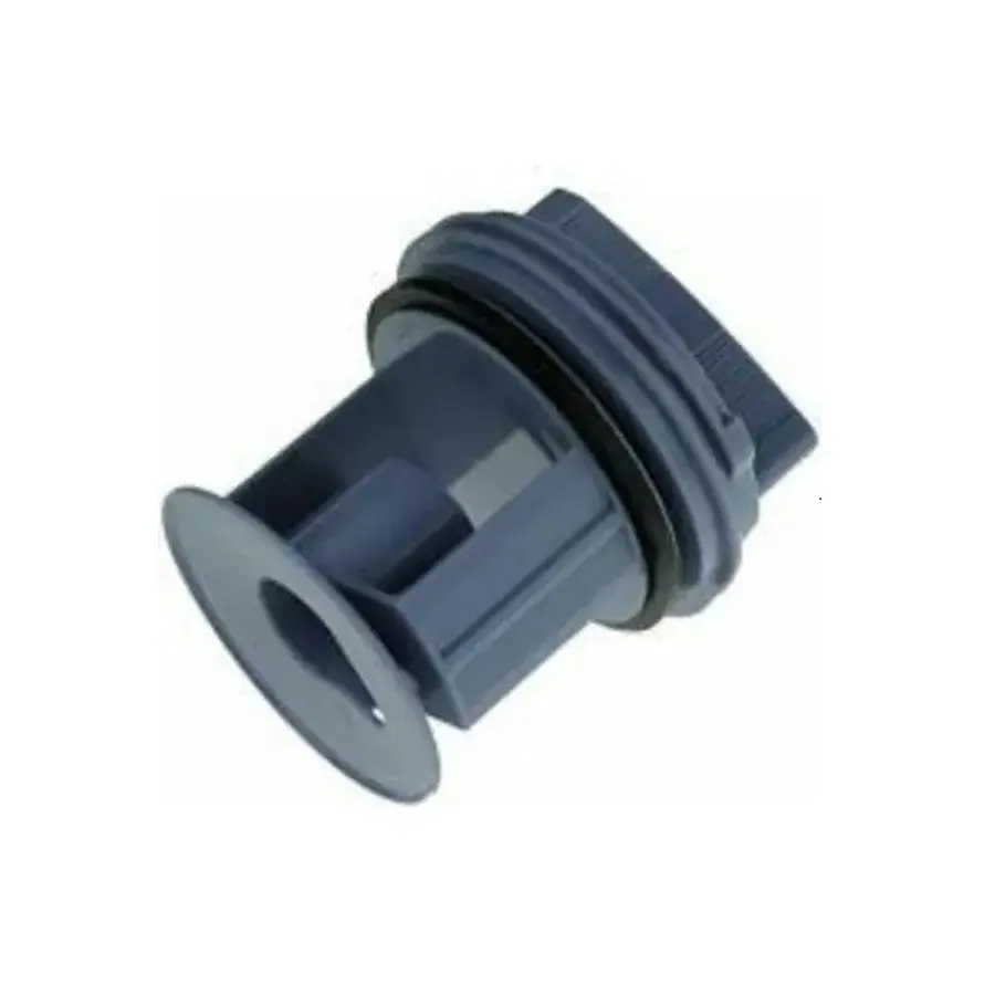 Bosch WAY28862TR ile Uyumlu Çamaşır Makinesi Pompa Filtre Kapağı - Gri
