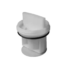 Bosch WGA141X0TR Çamaşır Makinesi Pompa Filtre Kapağı