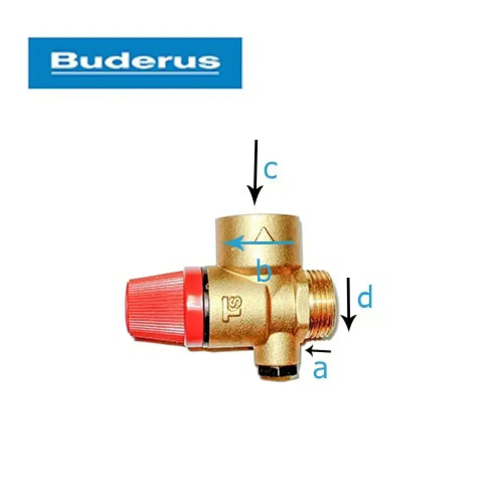 Buderus Delta  Kombi Emniyet Vanası
