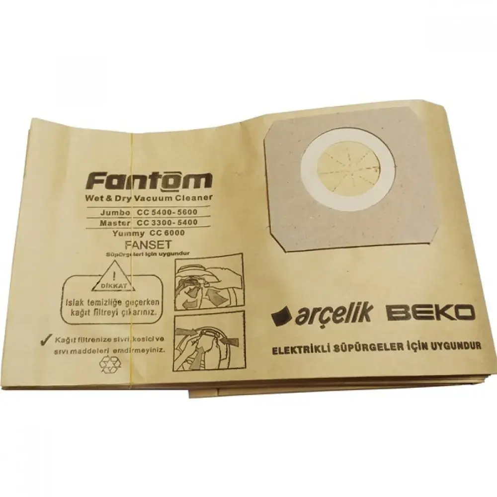 Fantom Promini 100 P Kağıt Toz Torbası