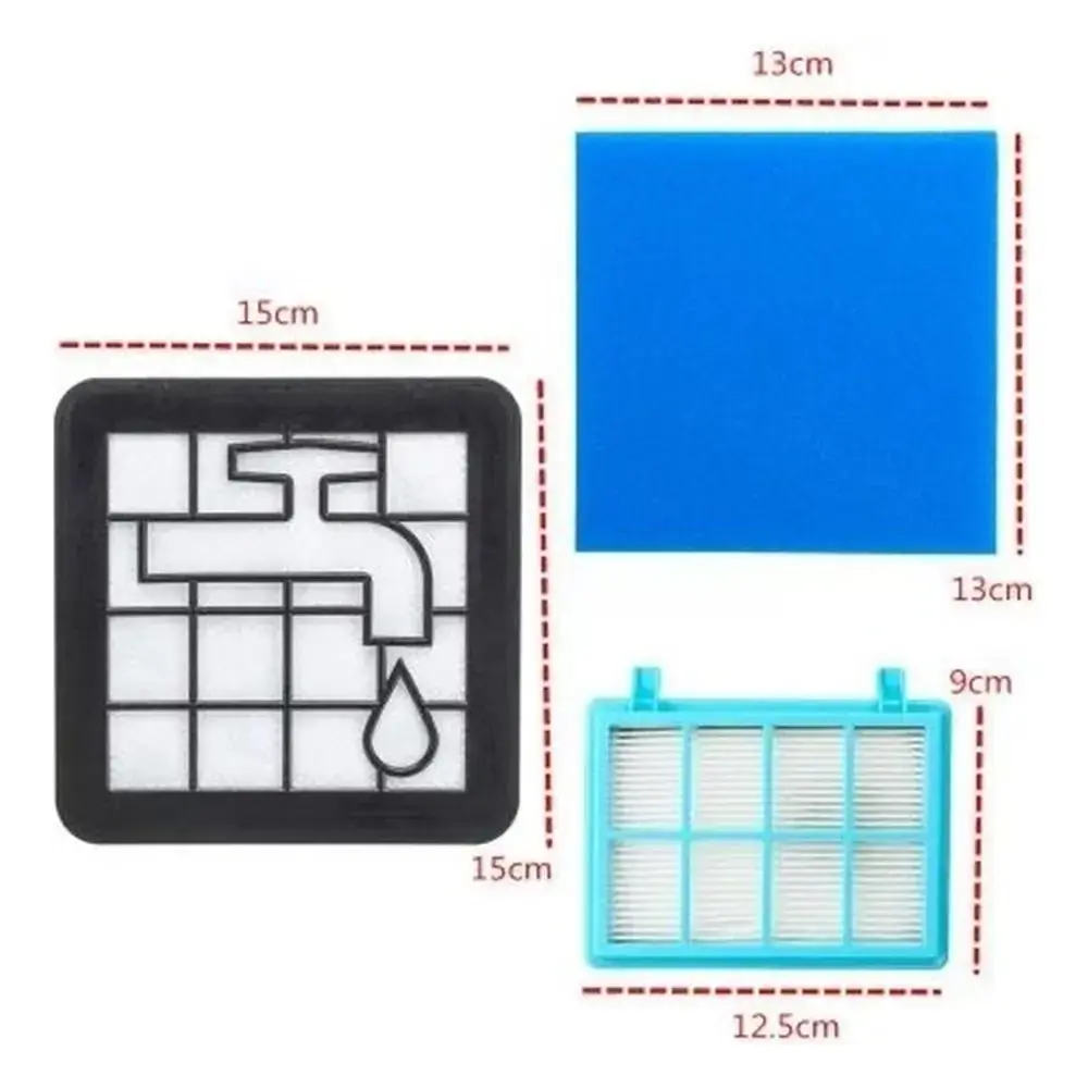 Philips FC 9332 Hepa Filtre Seti Kutulu Muadil