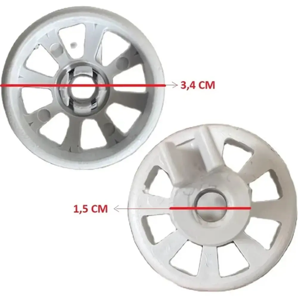 Siemens SN1303 Bulaşık Makinesi Alt Sepet Tekerleği