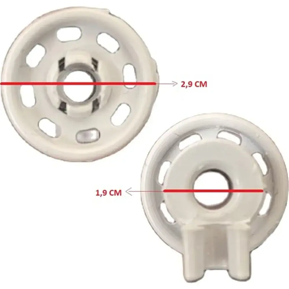Siemens SN34902 Beyaz Bulaşık Makinesi Üst Sepet Tekerleği