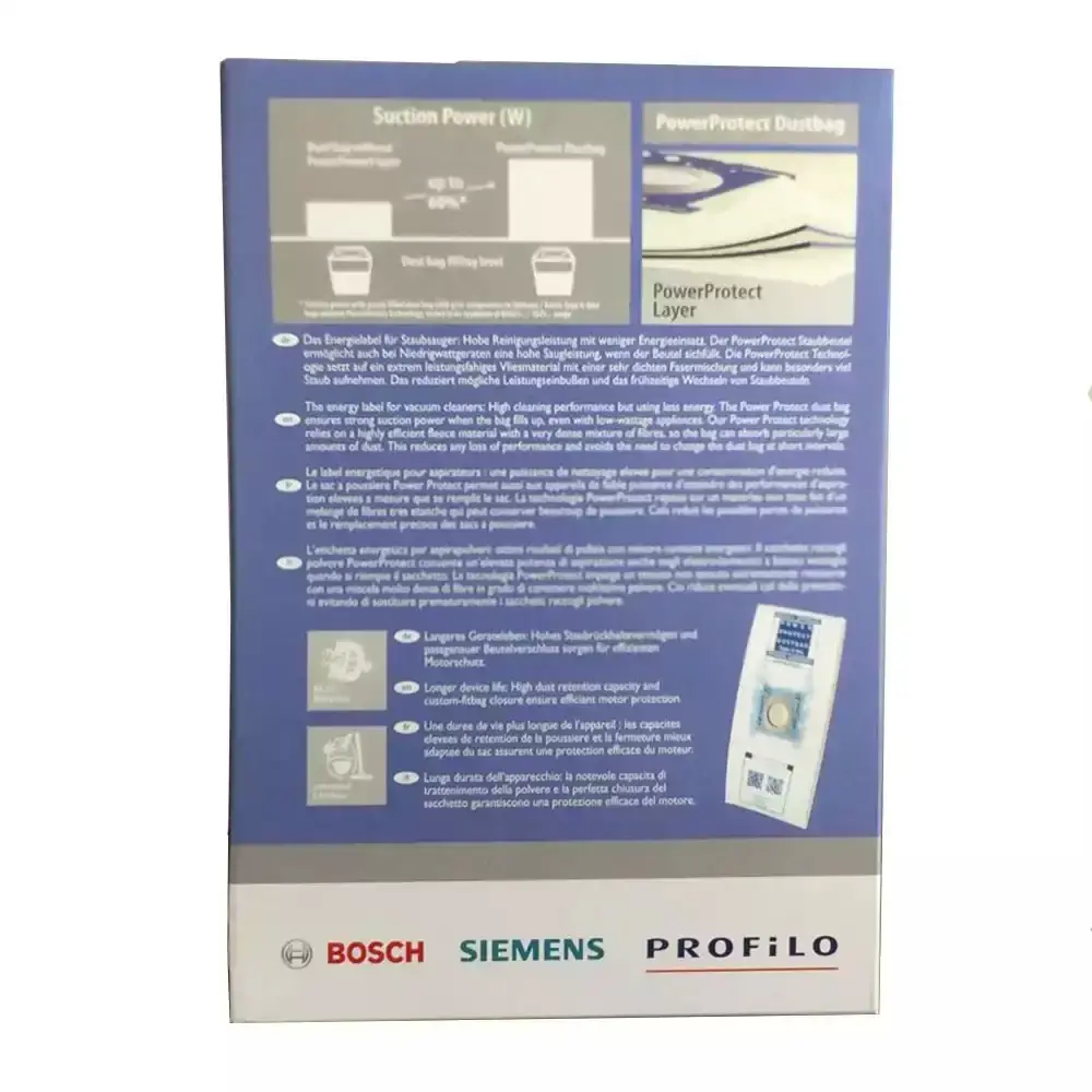 Siemens VSQ8SIL66A Sentetik Toz Torbası