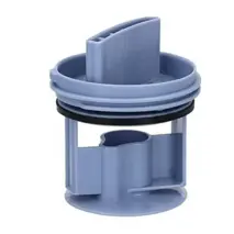 Siemens WXLP142A Gri Çamaşır Makinesi Pompa Filtre Kapağı - Gri Muadil
