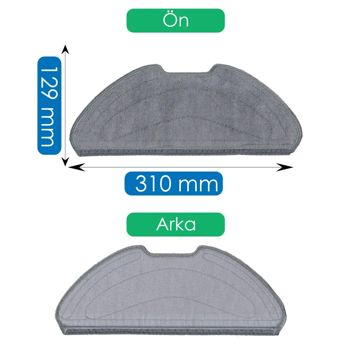 XIAOMI Mi Vacuum Mop 2 Pro Robot Yedek Mop Bezi